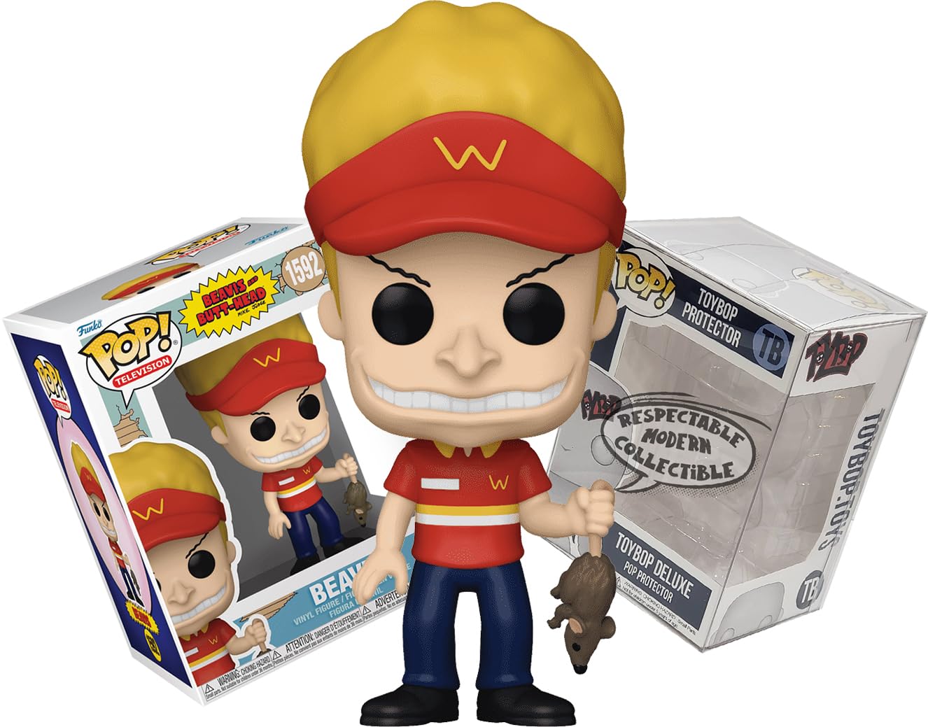 Amazon.com: Funko Burger World Beavis with Rat + Pop Protector Amazon.com: Funko Burger World Beavis with Rat + Pop Protector